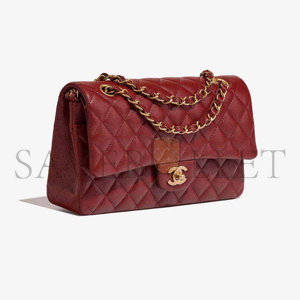 CHANEL TIMELESS MEDIUM CAVIAR RED AS3011 (25.5*15.5*6.5cm)